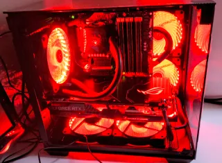 PC Gaming RTX Intel i7 SSD Completo Asus Liquida