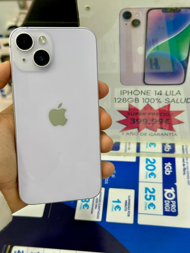 IPHONE 14 128GB 100% SALUD
