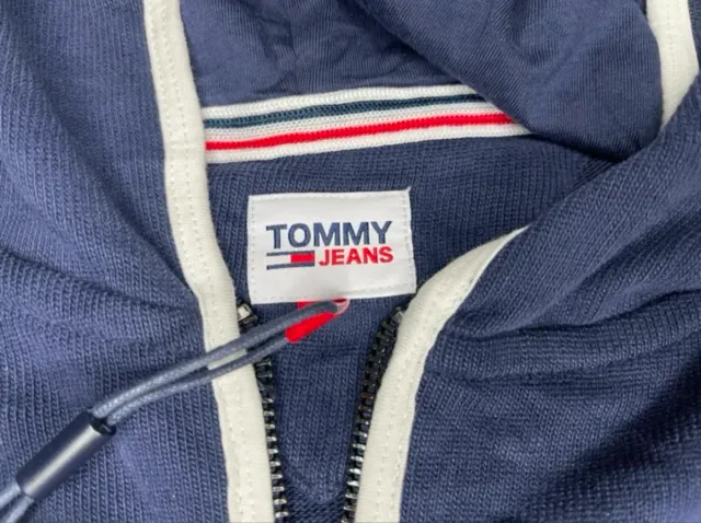 Sudadera Tommy Jeans Azul Talla L