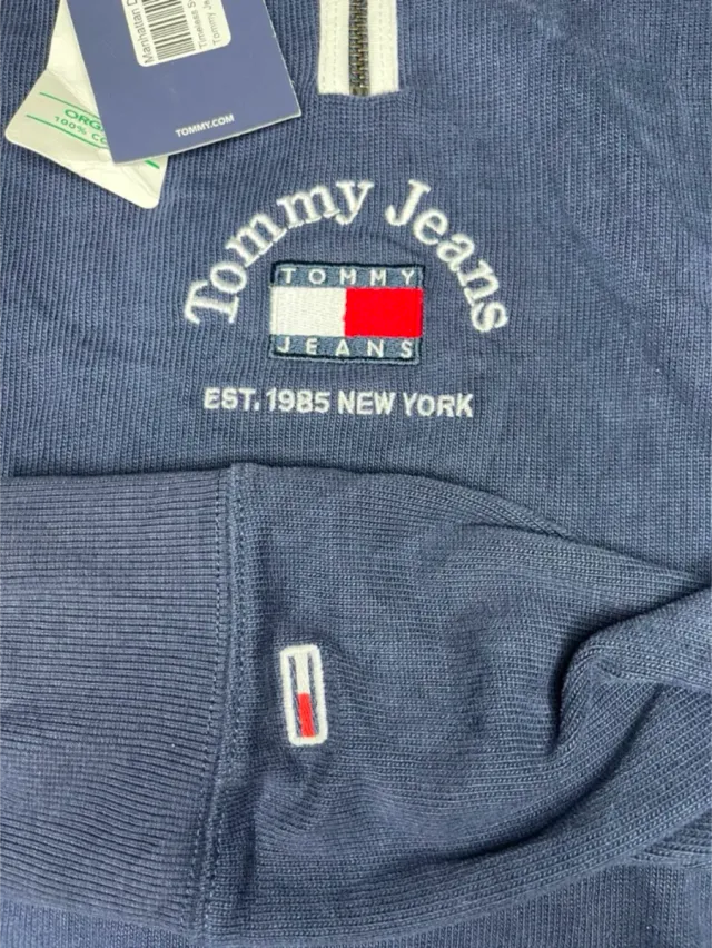 Sudadera Tommy Jeans Azul Talla L
