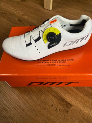 Zapatillas Ciclismo DMT KR4 Blanco Talla 44