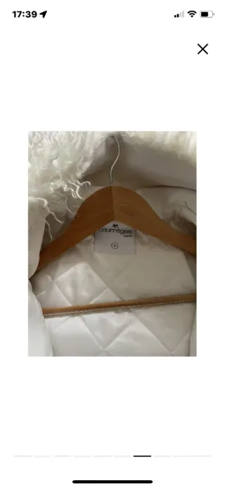 Abrigo Courrèges de lujo