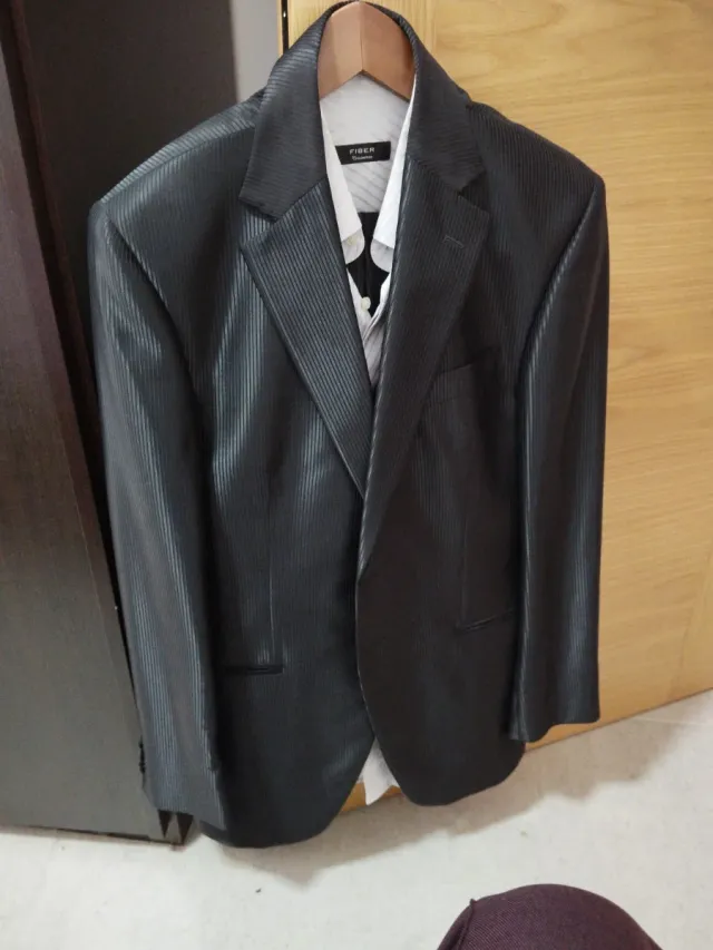 Traje Novio/Padrino Negro Evento