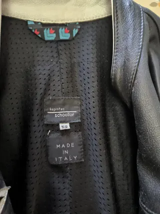 Mono de moto de cuero 2 piezas