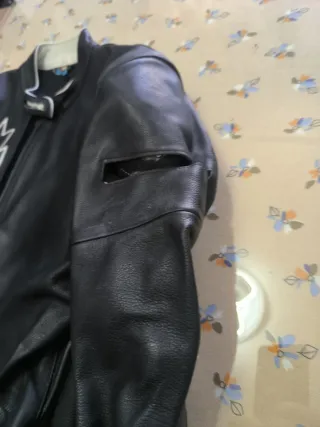 Mono de moto de cuero 2 piezas