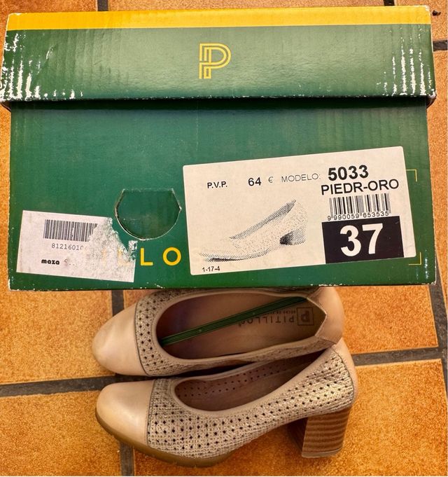 Zapatos tacón Pitillos