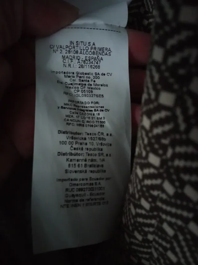 Blazer TRUCCO Talla XL Marrón/Caqui y Blanco