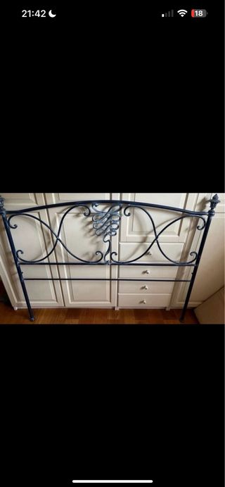 Cabecero Peña Vargas 135cm de forja