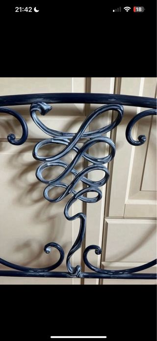 Cabecero Peña Vargas 135cm de forja