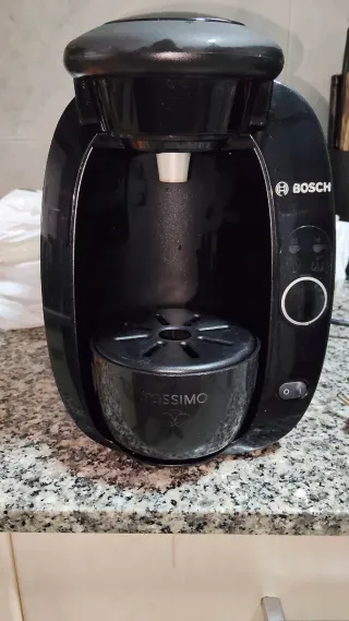 Cafetera Tassimo Bosch Negra