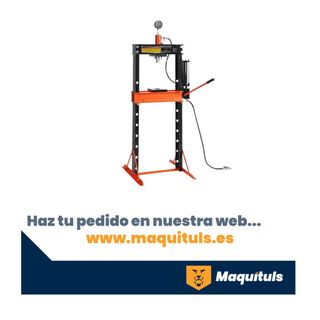 Prensa Hidroneumática 20T Kraft & Dele