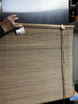 Estor enrollable bambú Ikea 100x180