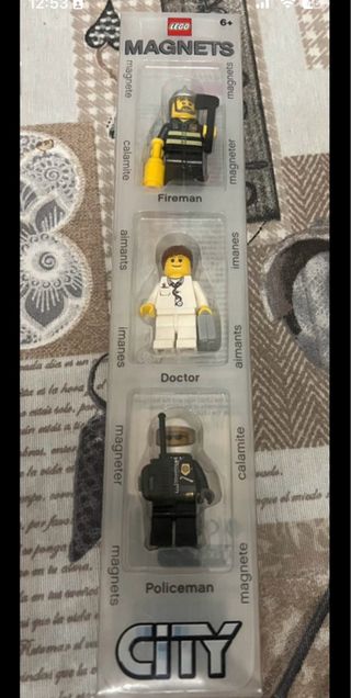 LEGO Magneti City - Vigili, Medico, Poliziotto