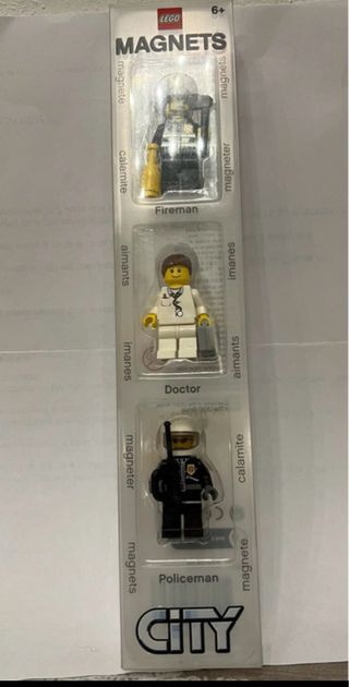 LEGO Magneti City - Vigili, Medico, Poliziotto