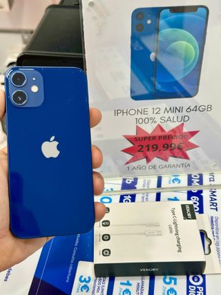 IPHONE 12 MINI BLU 64GB 100% FUNZIONE