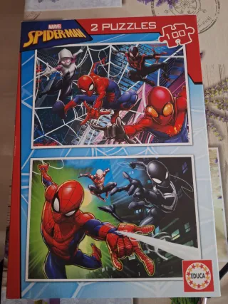Puzzles Spiderman 2x100 piezas Educa