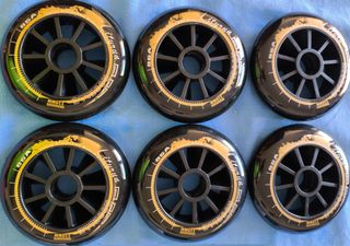 6 Ruedas Patines 110 mm 85A Alta Velocidad