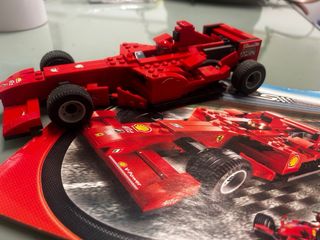 Ferrari F1 Lego Escala 1:24