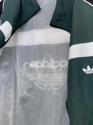 Chaqueta Adidas Verde y Negra Talla 2XL