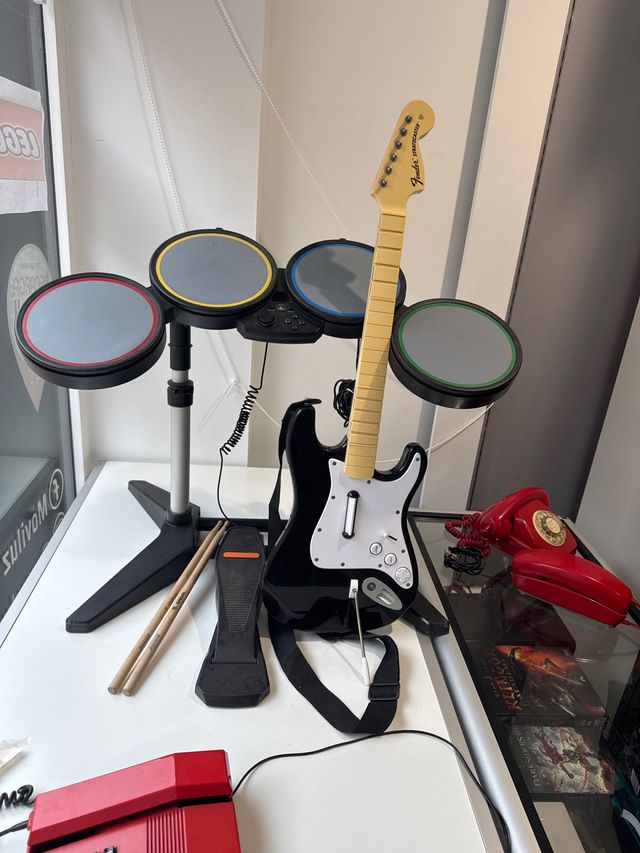 Pack Rock Band Guitarra y Batería