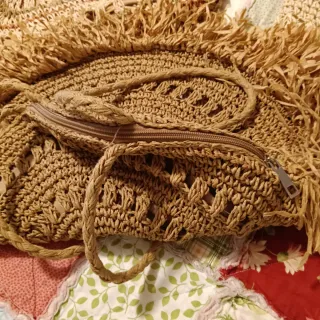 Bolsos de rafia artesanales