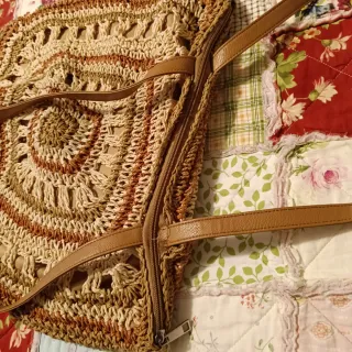 Bolsos de rafia artesanales