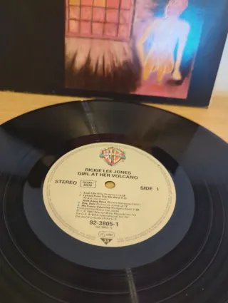 Rickie Lee Jones - Girl At Her Volcano LP