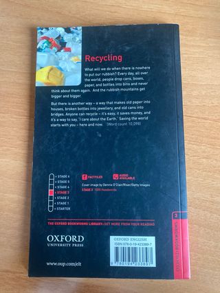 Oxford Bookworms Factfiles: Recycling: Level 3:...