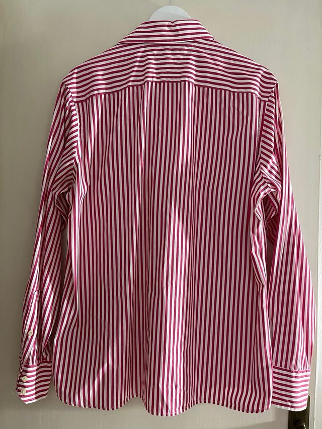 Camisa Tommy Hilfiger Rayas Rojas y Blancas