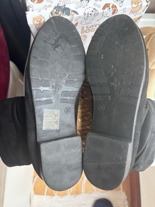 Botines negros mujer