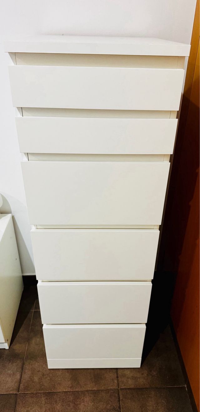Cajonera IKEA Malm Blanca