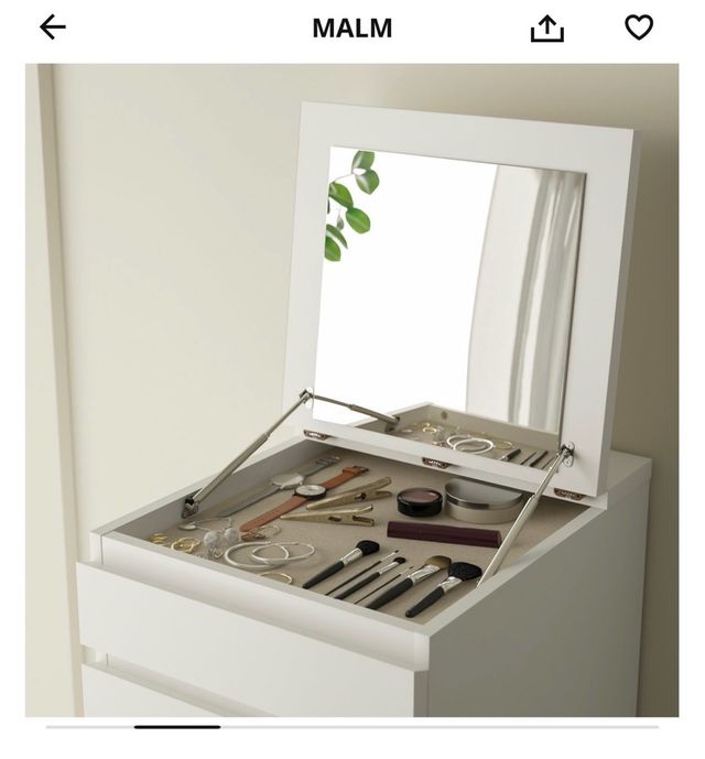 Cajonera IKEA Malm Blanca