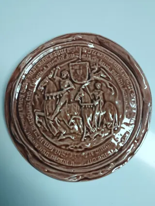 Facsímiles Sellos Medievales Porcelana.