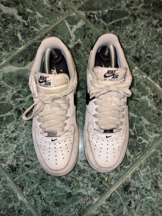 Nike Air Force 1 Bianche Nero - Taglia 41