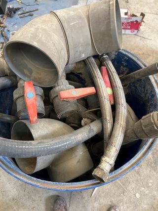 Lote Fontanería PVC Varios