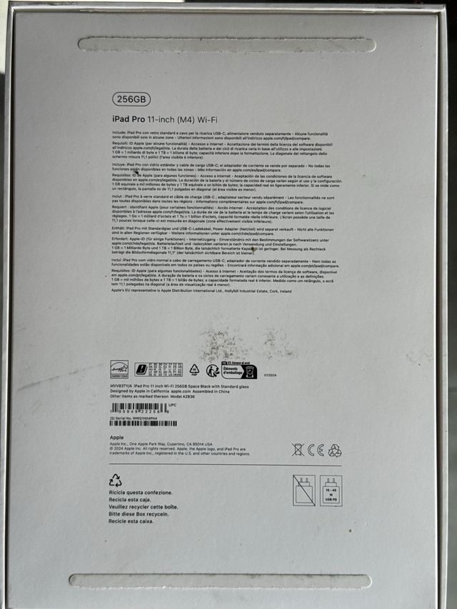 iPad Pro 11 M4 con funda y teclado