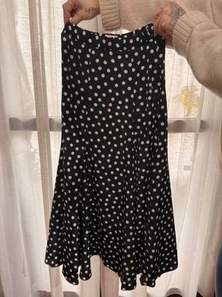 Falda flamenca niña lunares