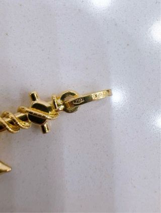 ciondolo ancora in oro giallo 18kł 750