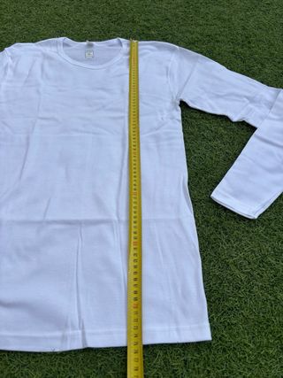 Camiseta interior hombre manga larga XL