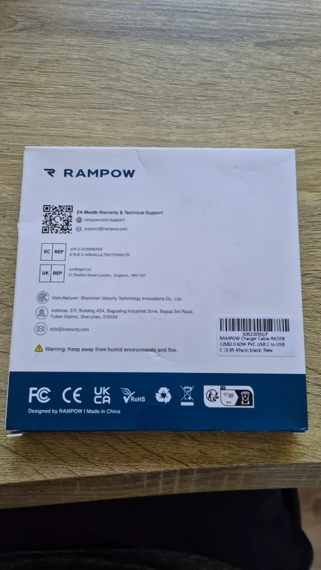 4 Cables Tipo C - Tipo C