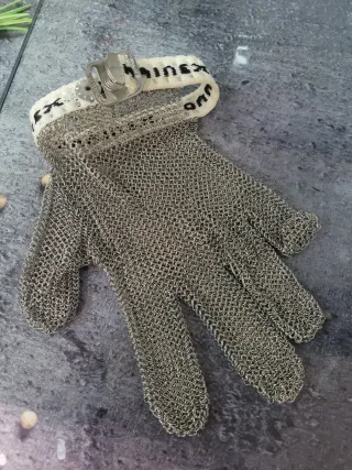 Guante de malla anticorte