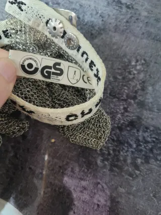 Guante de malla anticorte