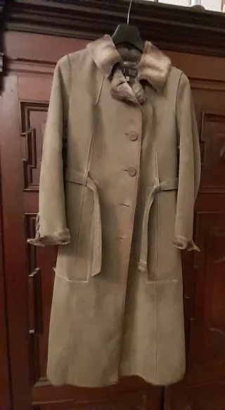 Cappotto Muflone Armani Jeans Beige