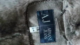 Cappotto Muflone Armani Jeans Beige