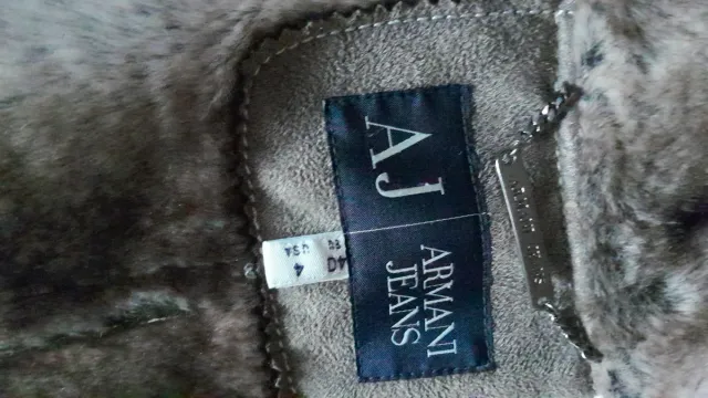 Cappotto Muflone Armani Jeans Beige