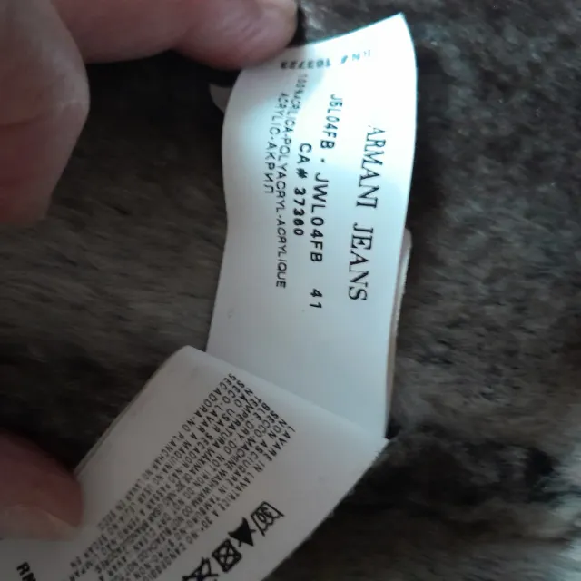 Cappotto Muflone Armani Jeans Beige