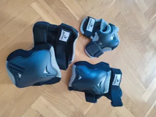 Set Protecciones Boomerang Patinaje adultos