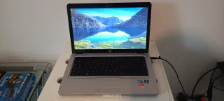 HP g62 Portátil Gris y Negro