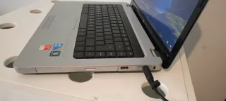 HP g62 Portátil Gris y Negro