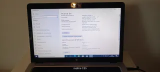 HP g62 Portátil Gris y Negro